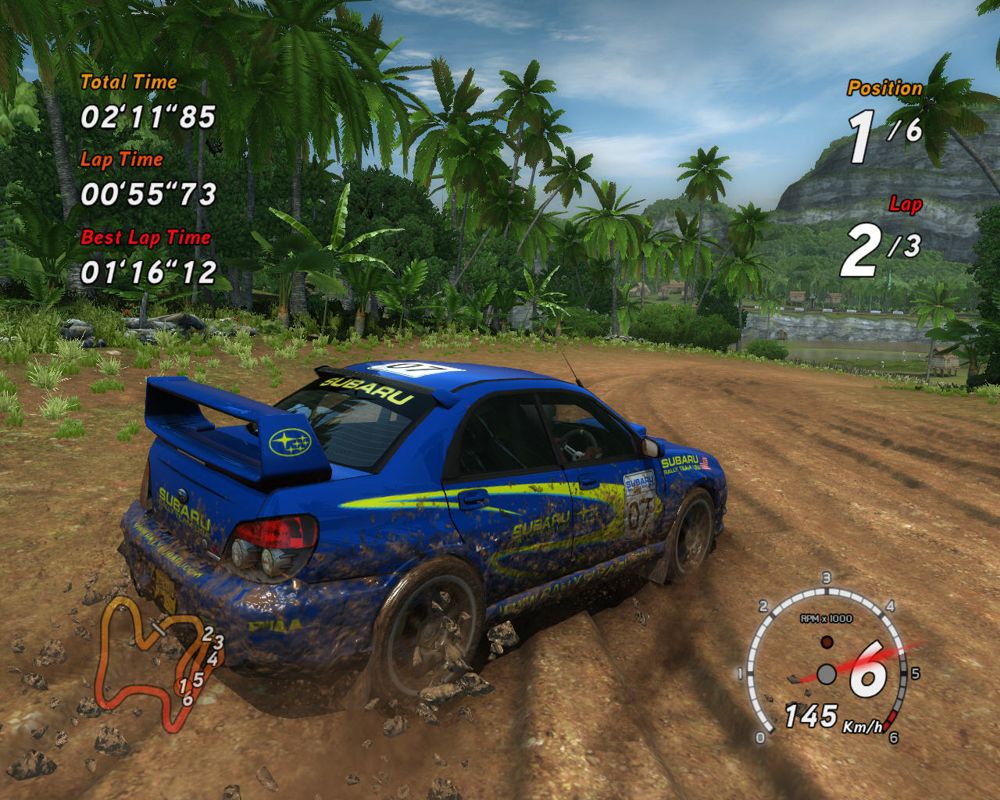 Sega Rally screenshot 4 for Xbox 360